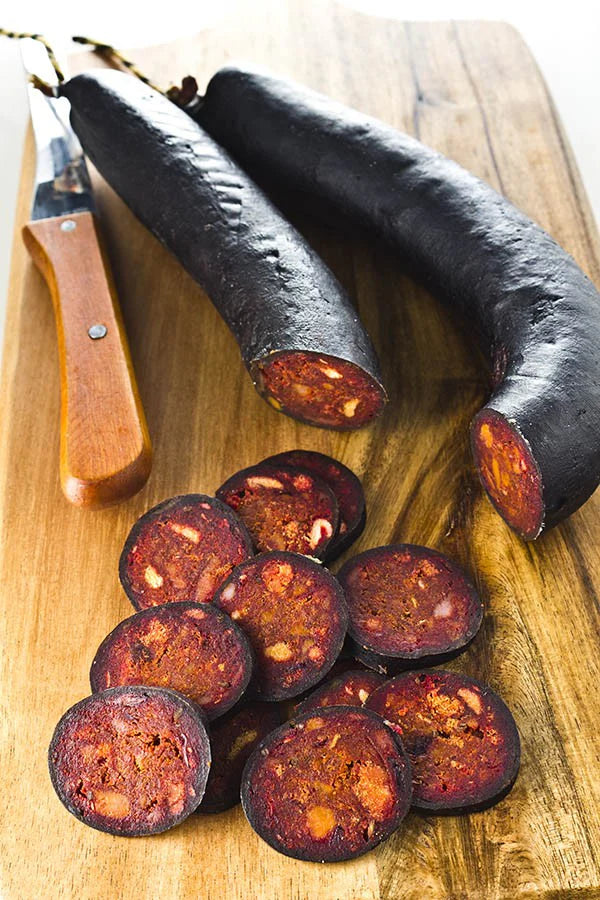 Boudin noir séché à trancher (Morcilla piquante) - Le monde du saucisson