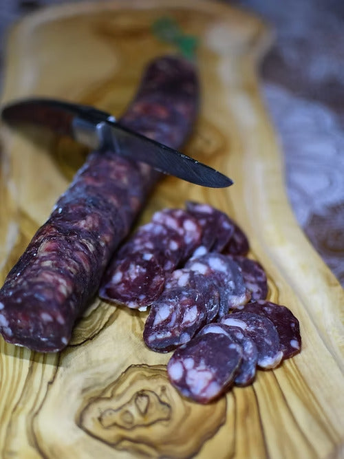 Saucisse sèche de sanglier (85% de sanglier) - Le monde du saucisson