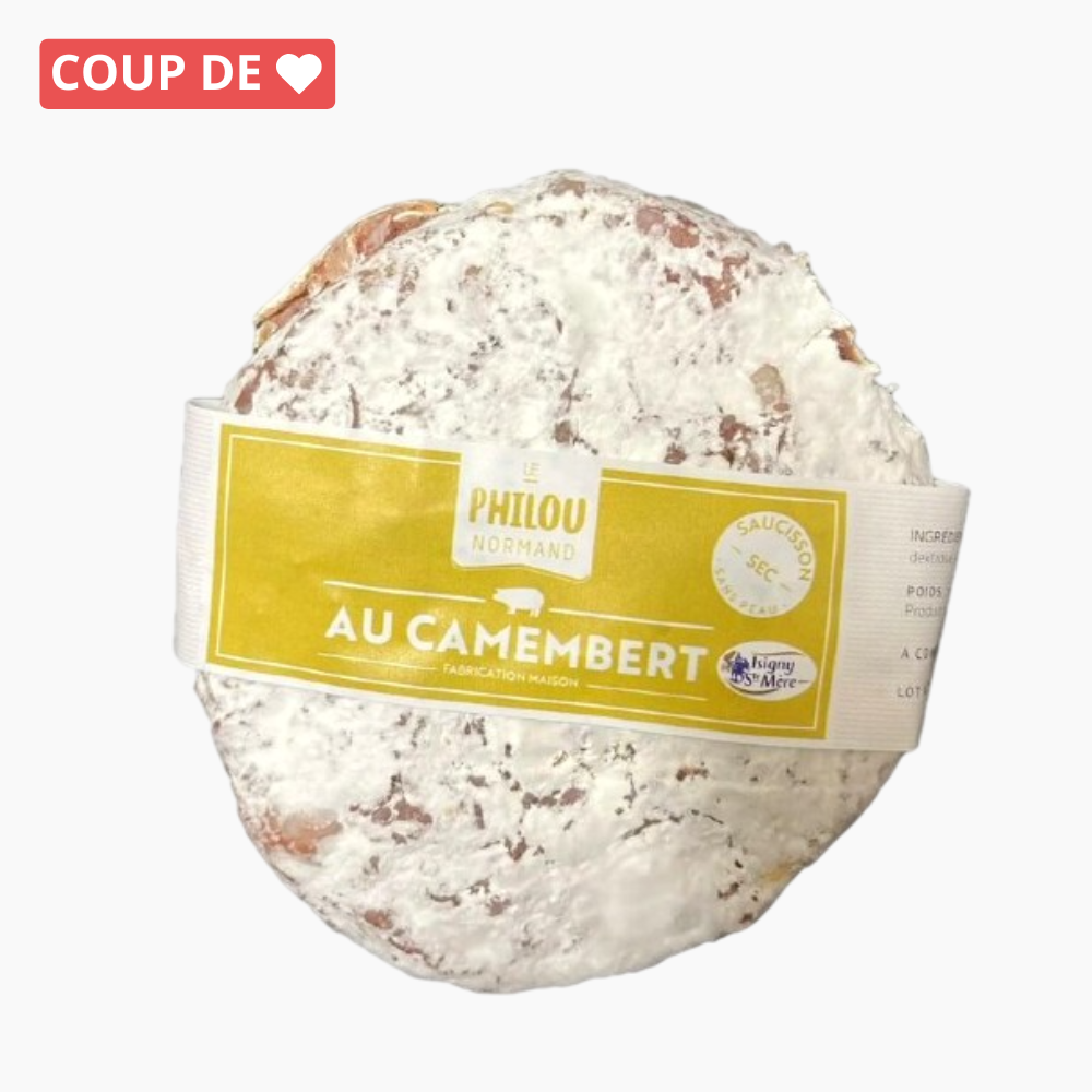 Wurst mit Camembert