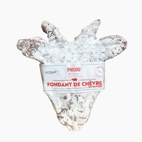 Saucisson au fondant de chèvre de Savoie