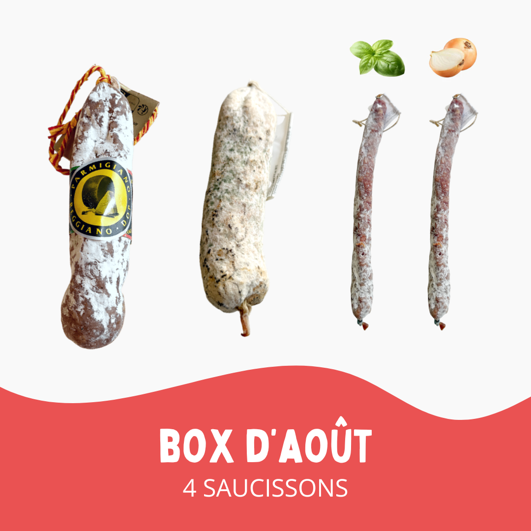 Box d'août - Le monde du saucisson