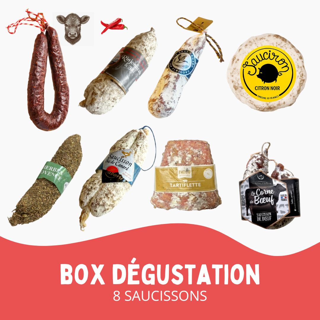 Box dégustation - Le monde du saucisson