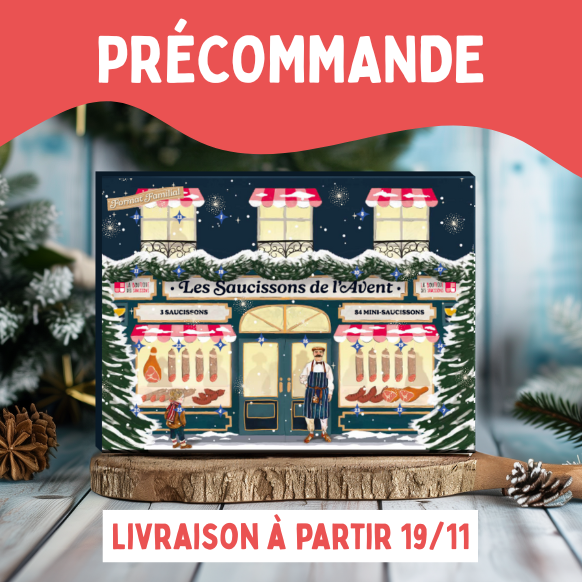 Calendrier de l'avent saucissons 2025