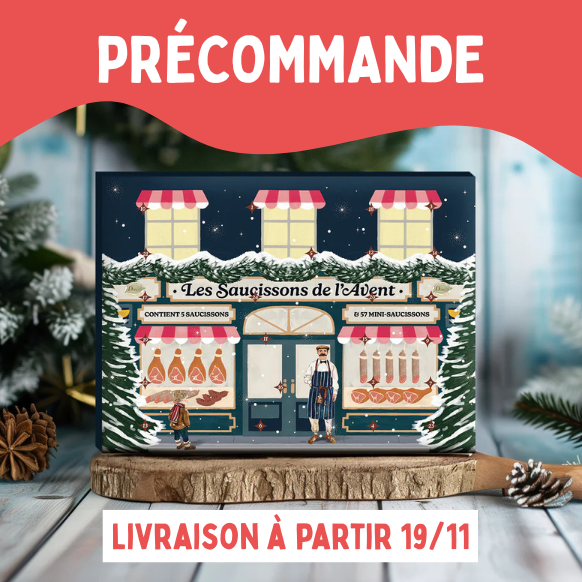 Calendrier de l'avent saucissons 2025 (livraison gratuite)