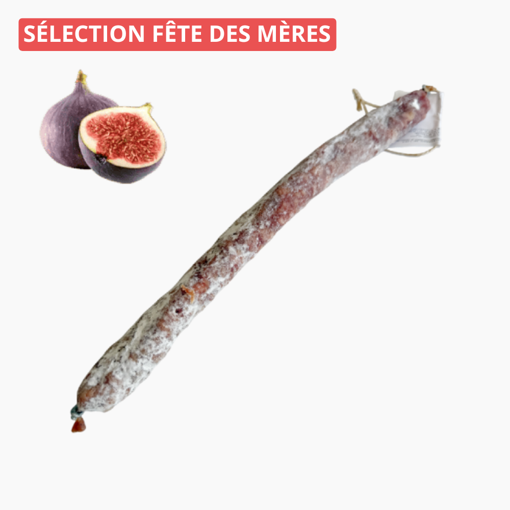 Fuet aux figues (100g) - Le monde du saucisson
