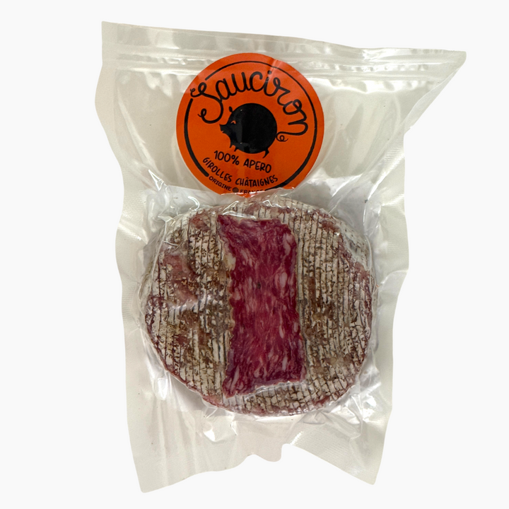 Wurst mit 5 Käsesorten (Form einer Karte von Frankreich) 