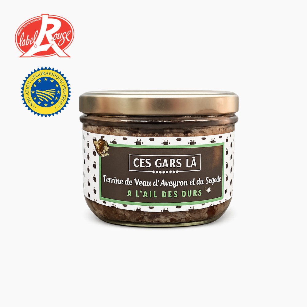 Terrines de veau à l’ail des ours - Le monde du saucisson