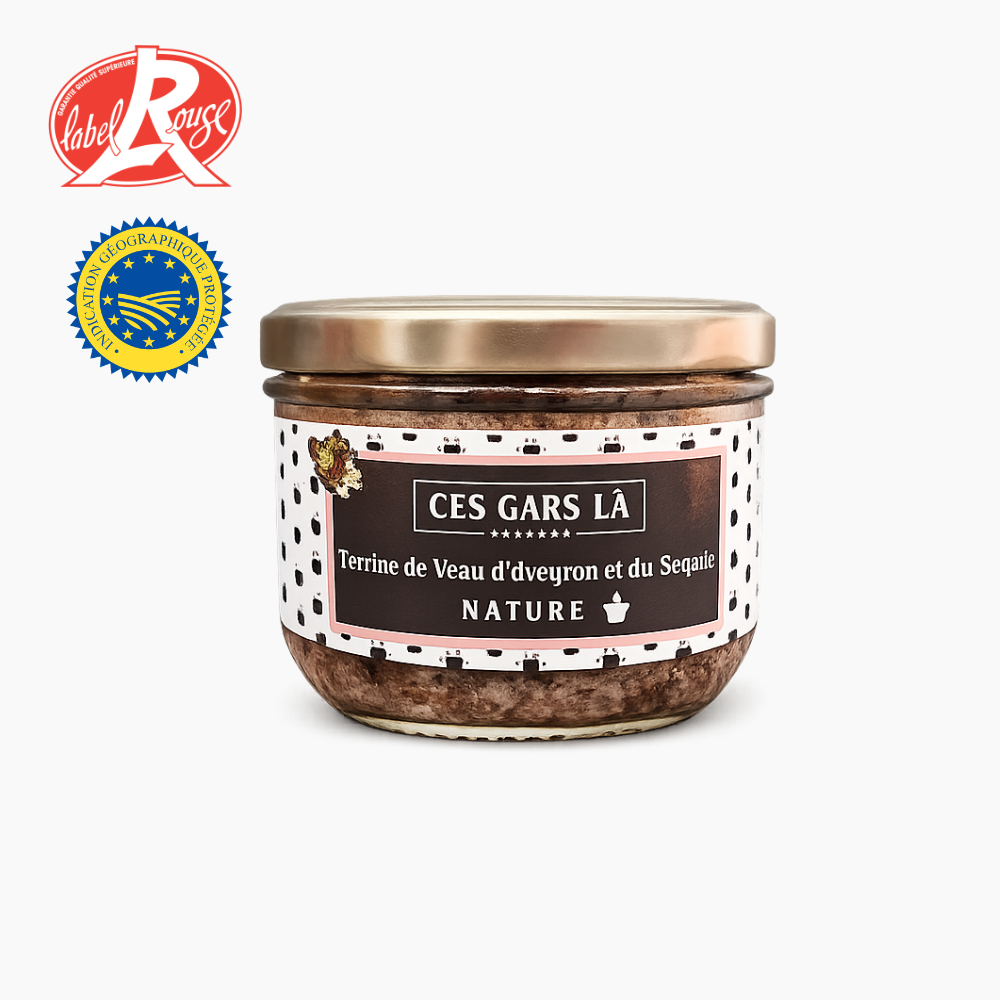 Terrines de veau nature - Le monde du saucisson