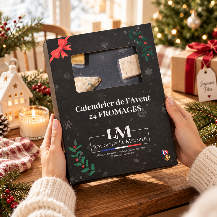 Calendrier de l'avent fromage 2026 - (Meilleur Ouvrier de France et Champion du Monde Fromager)