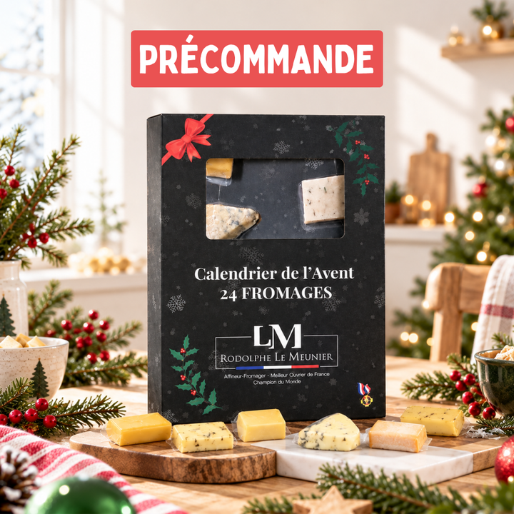 Calendrier de l'avent fromage 2026 - (Meilleur Ouvrier de France et Champion du Monde Fromager)