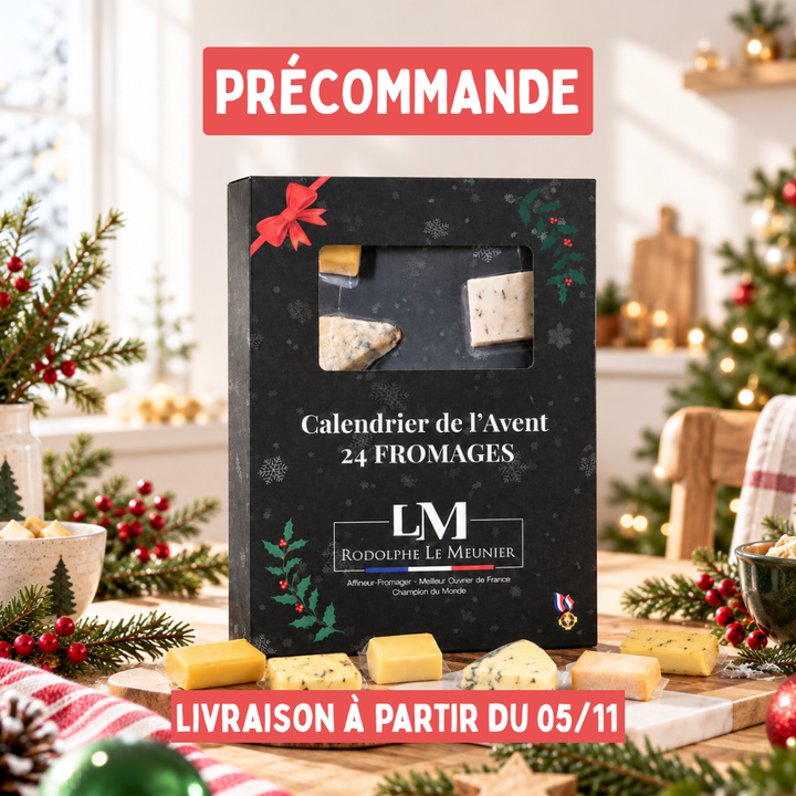 Calendrier de l'avent fromage 2026 - (Meilleur Ouvrier de France et Champion du Monde Fromager)