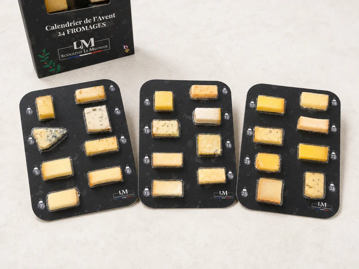 Calendrier de l'avent fromage 2026 - (Meilleur Ouvrier de France et Champion du Monde Fromager)