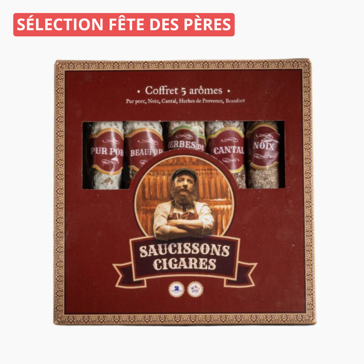 Coffret cadeau 5 saucissons