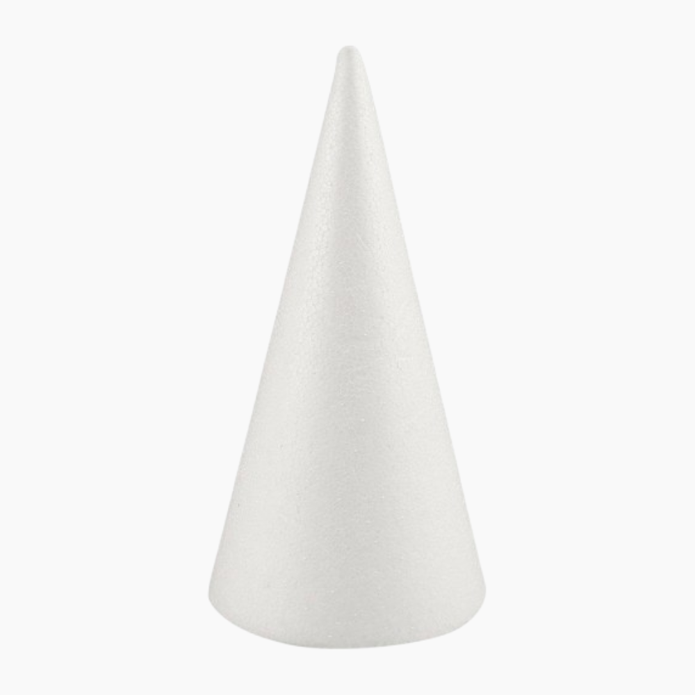 Cône en polystyrène 40 cm x 18 cm - Le monde du saucisson