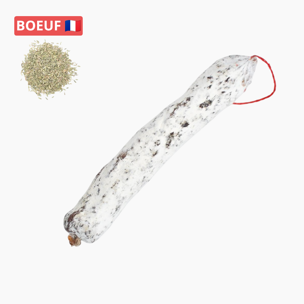 Fuet de boeuf au fenouil