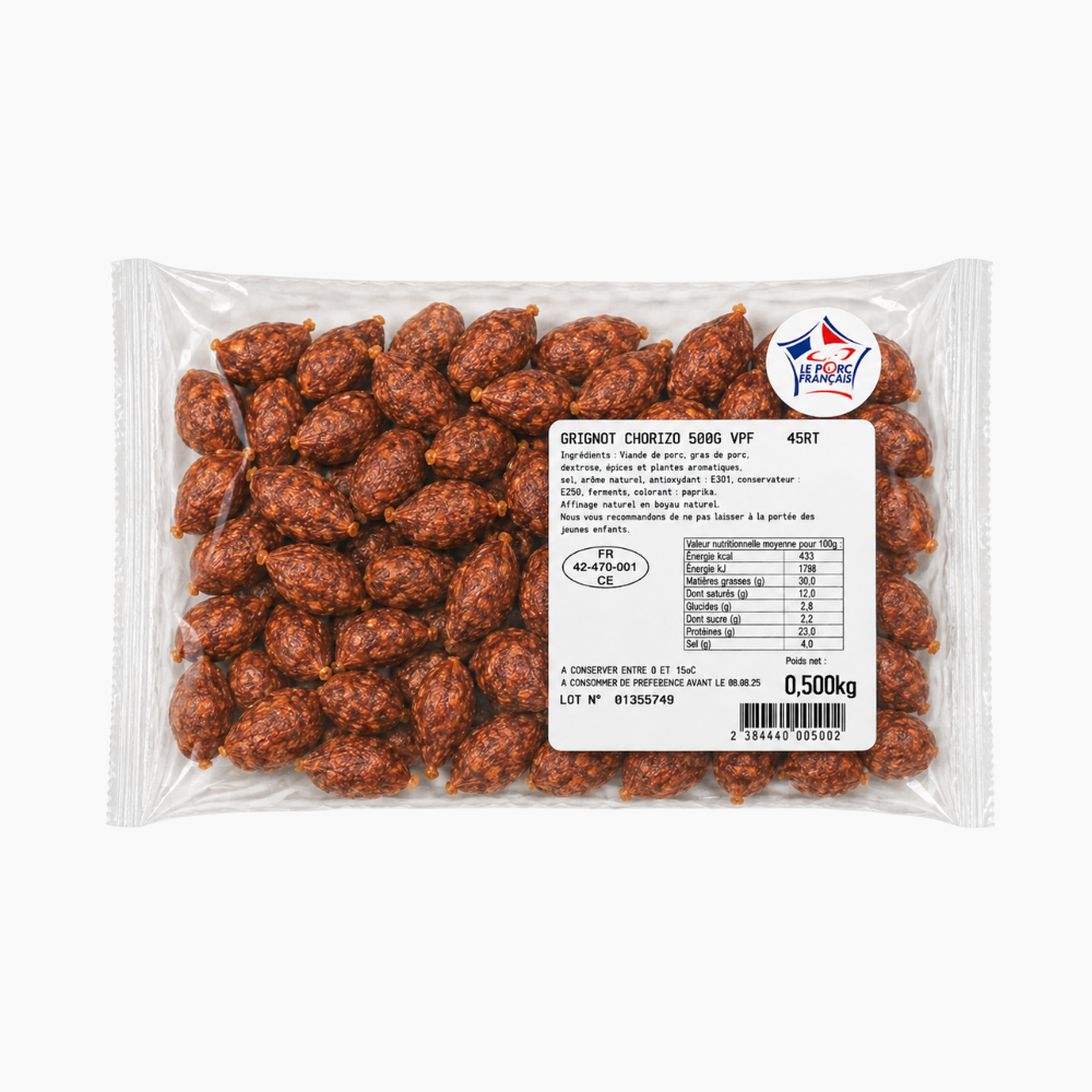 Mini chorizos (500g soit environ 75 mini-saucisssons)