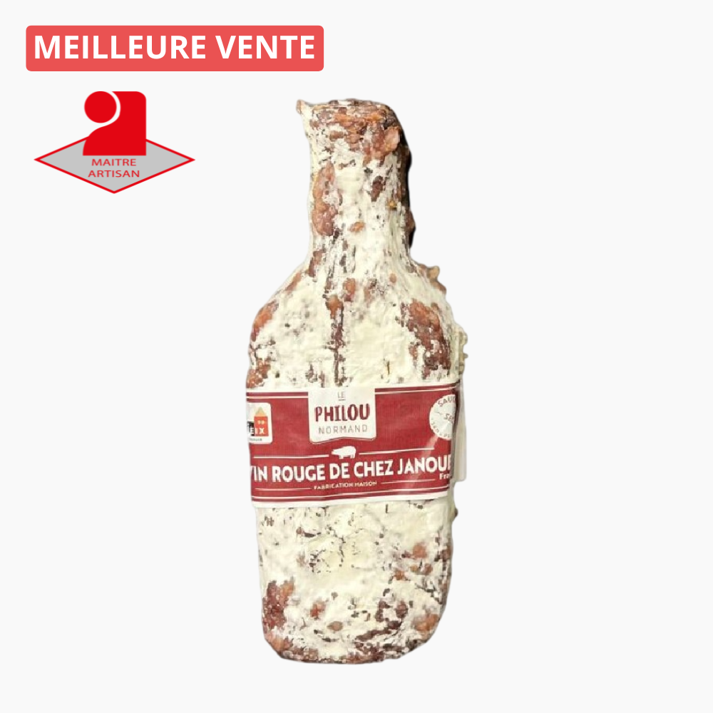 Pavé au vin rouge et échalotes - Le monde du saucisson