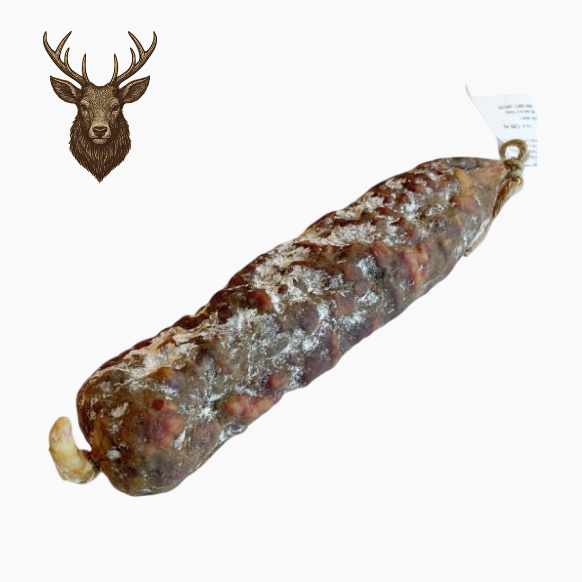 Saucisson de cerf (85% de cerf)