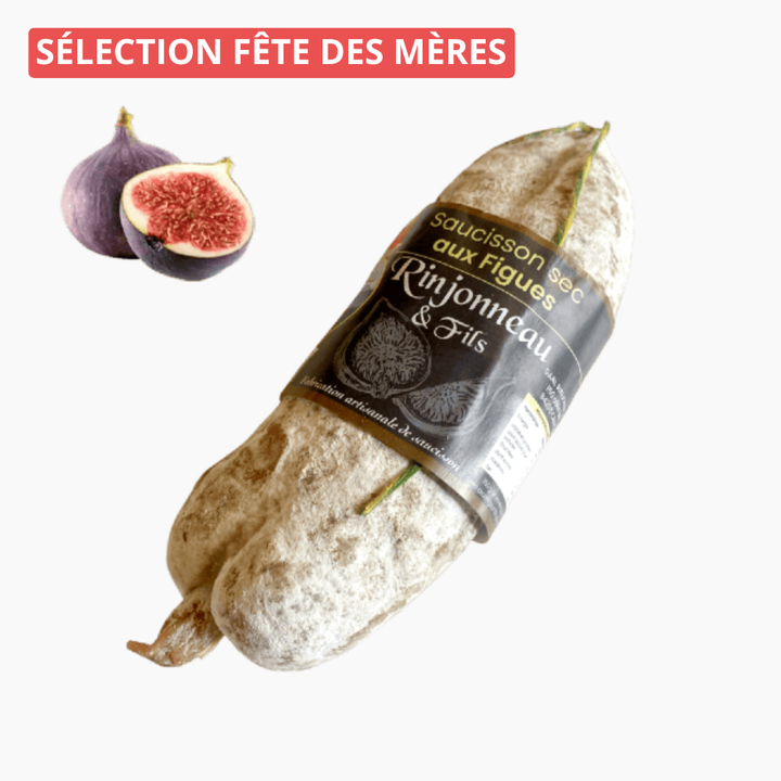 Saucisson à la figue (300g) - Le monde du saucisson