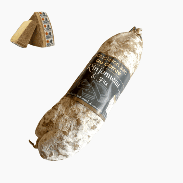 Saucisson au comté AOP (300g) - Le monde du saucisson