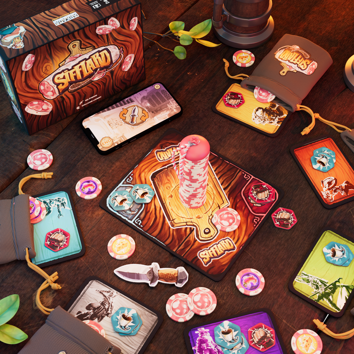 Sifflard - Jeu de Société Saucisson