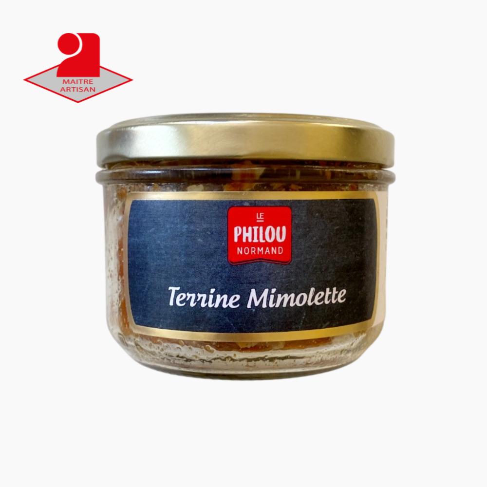 Terrine à la mimolette - 180g - Le monde du saucisson