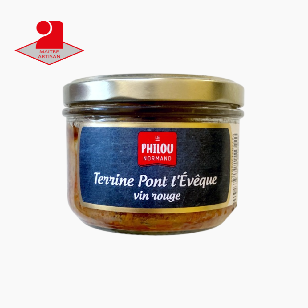 Terrine au pont l’évêque - 180g - Le monde du saucisson