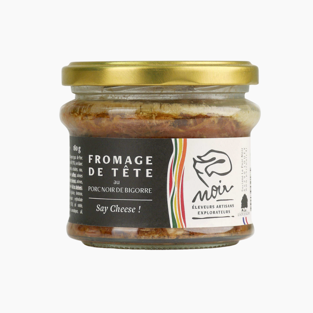 Fromage de tête de porc noir de Bigorre AOP - 180g - Le monde du saucisson